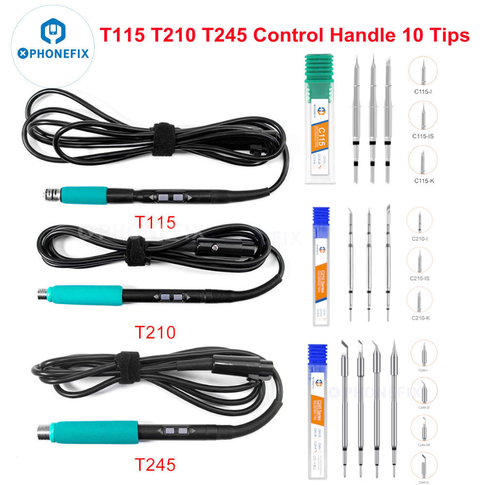 Fondue Set Electric - T115 T210 T245 Soldering Handle For