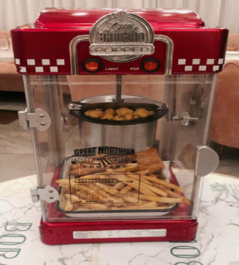 Air Popcorn Maker - 220V NINTAUS Popcorn Maker Commercial Home
