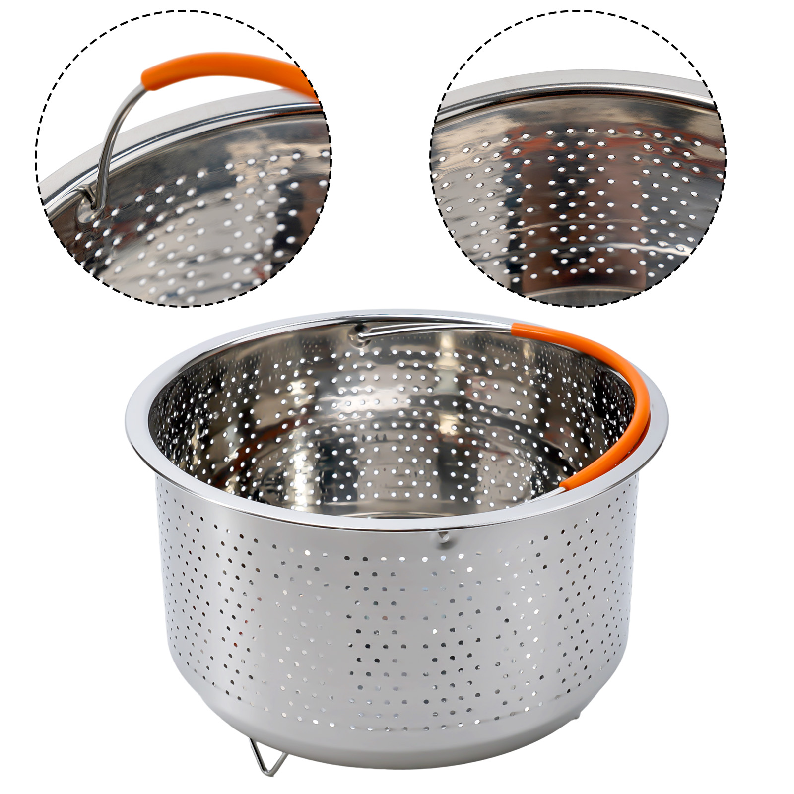 Stainless Steel Steamer Basket - Instant Pot Pressure Cooker review and price