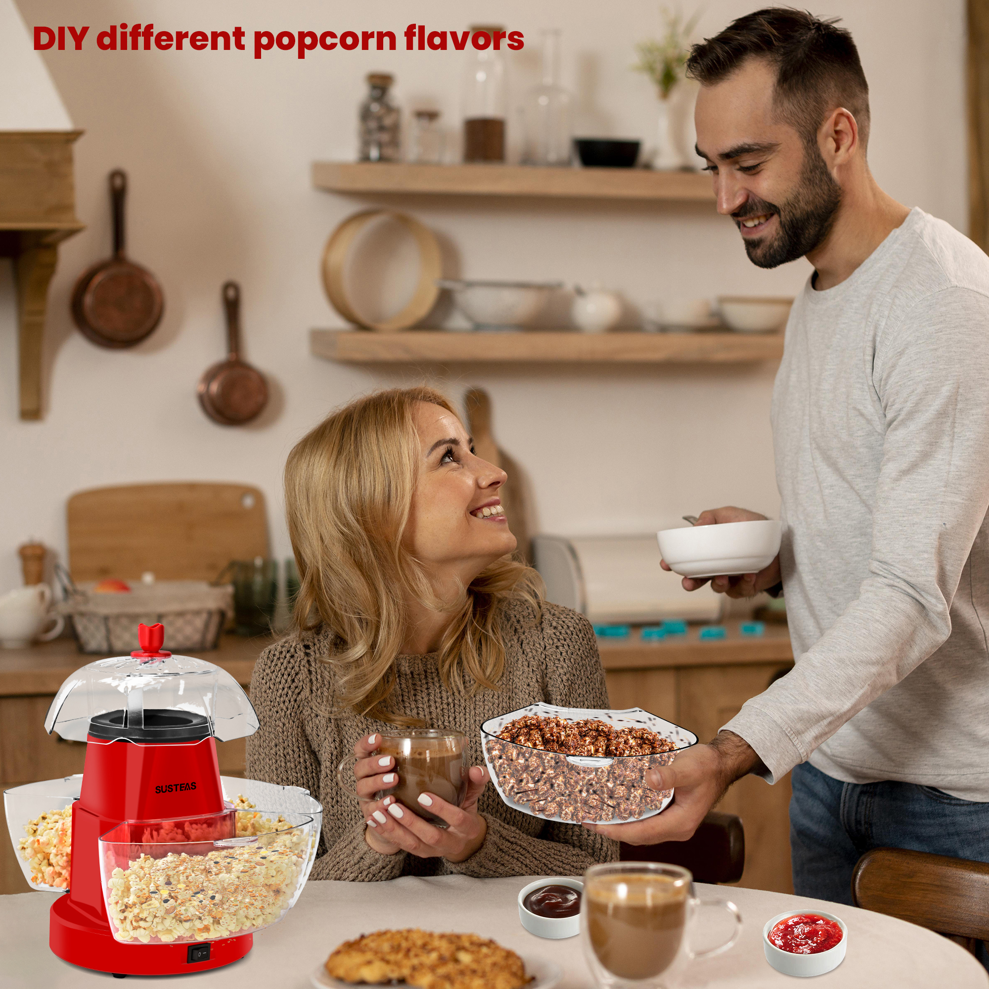1200W Electric Hot Air Popcorn - Air Popcorn Maker review and price
