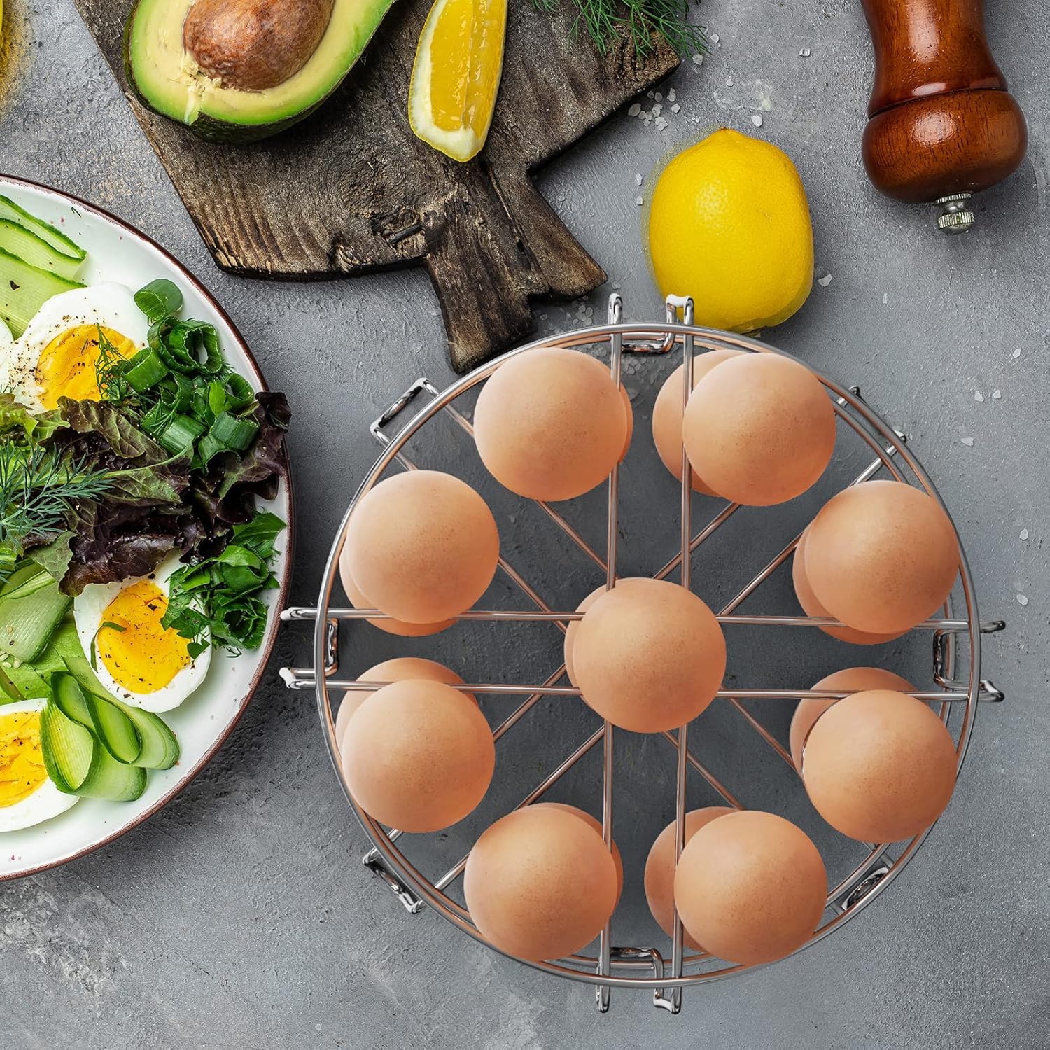 Stainless Steel Egg Steamer Ra - Instant Pot Pressure Cooker review and price