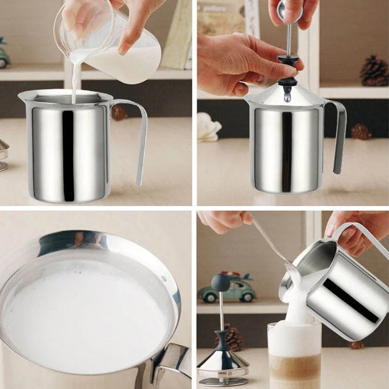 400ML Stainless Milk Frother F - Kitchen Appliances For Restaurant review and price