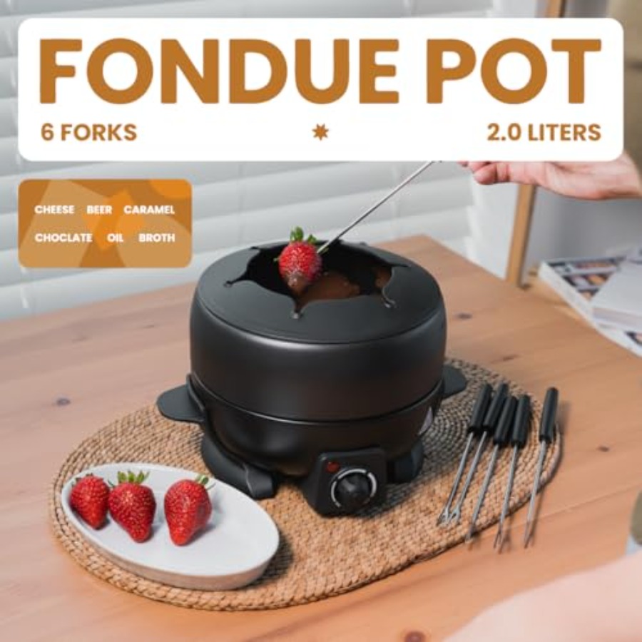 Electric Fondue Pot Set - 2-Li - Fondue Set Electric review and price