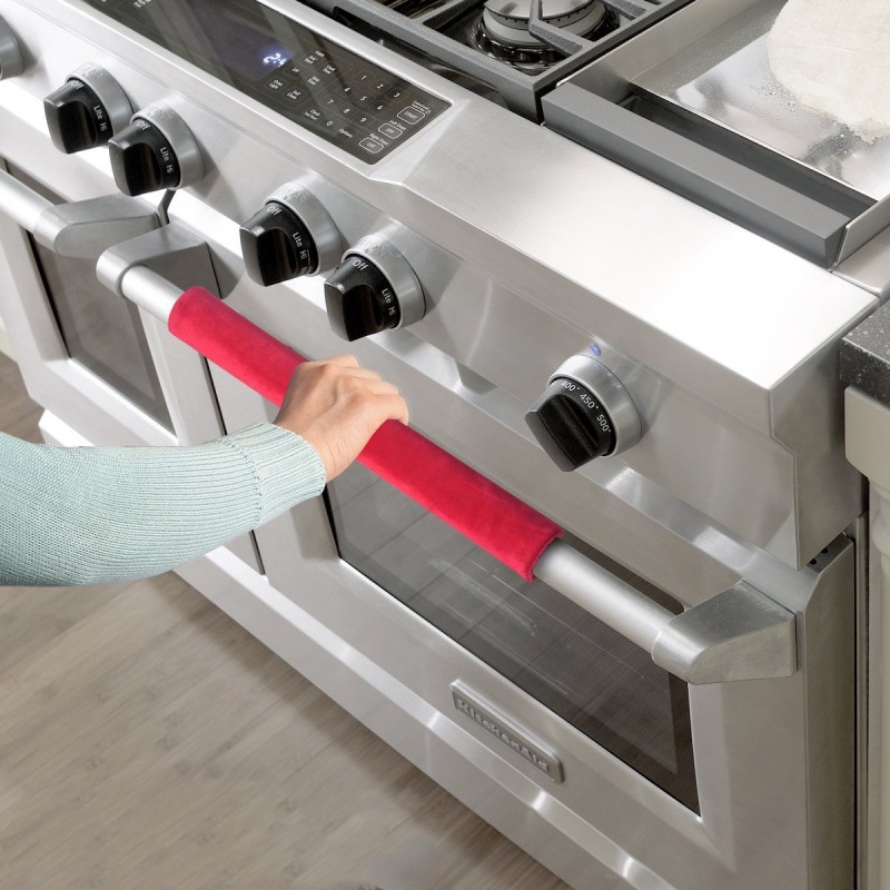 2Pcs/Set  Refrigerator Door Ha - Kitchen Appliances With Red Knobs review and price