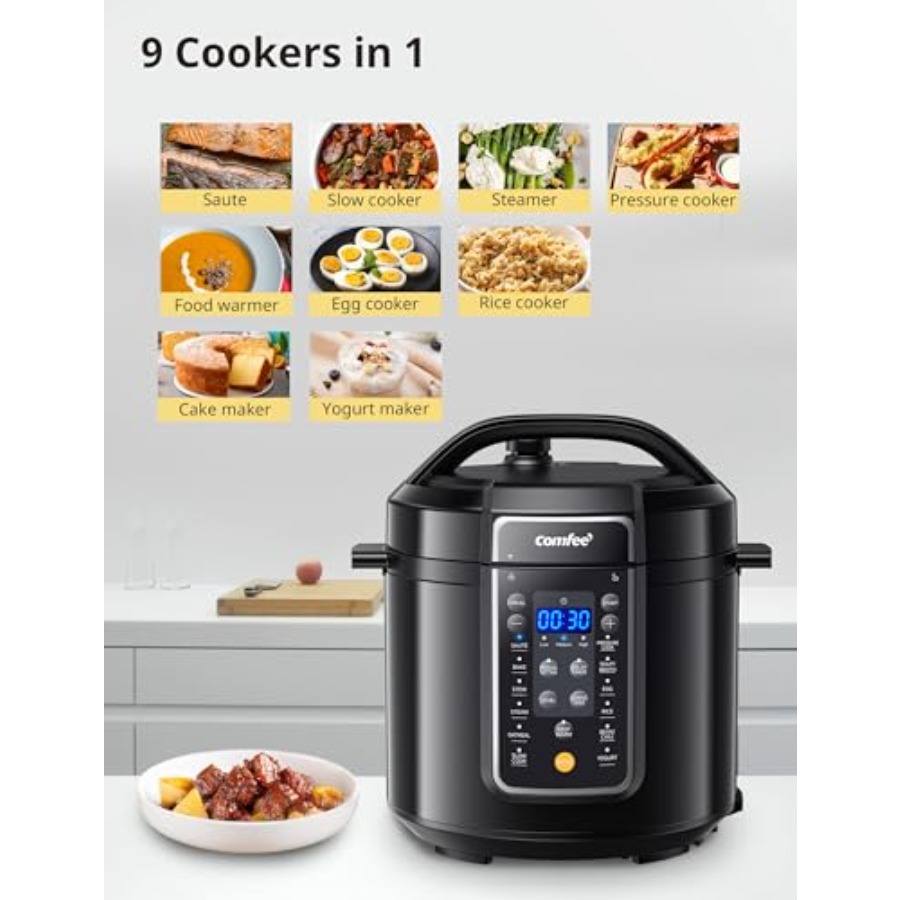 12-in-1 Electric Pressure Cook - Instant Pot Pressure Cooker review and price