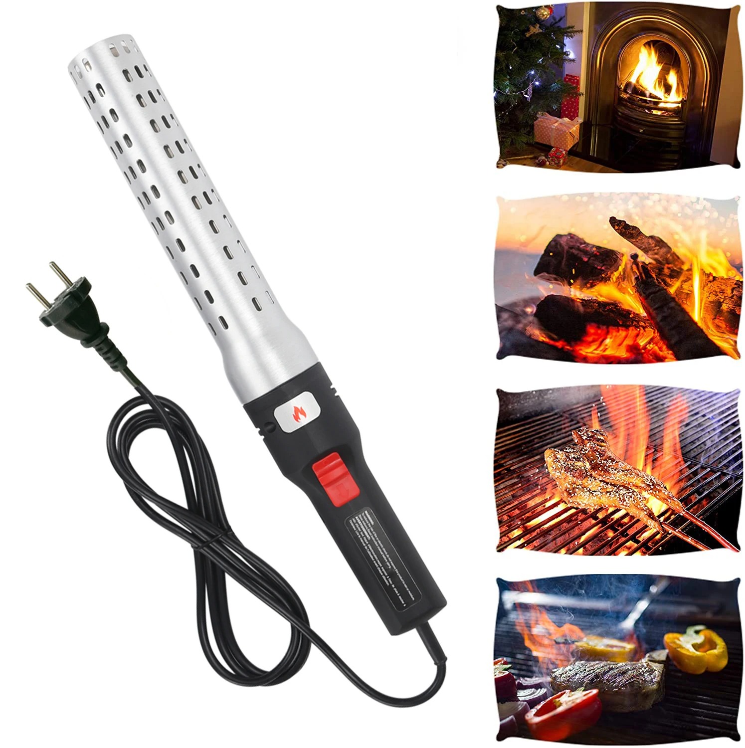 BBQ Starter Charcoal Lighter E - Electric Smoker Bbq review and price