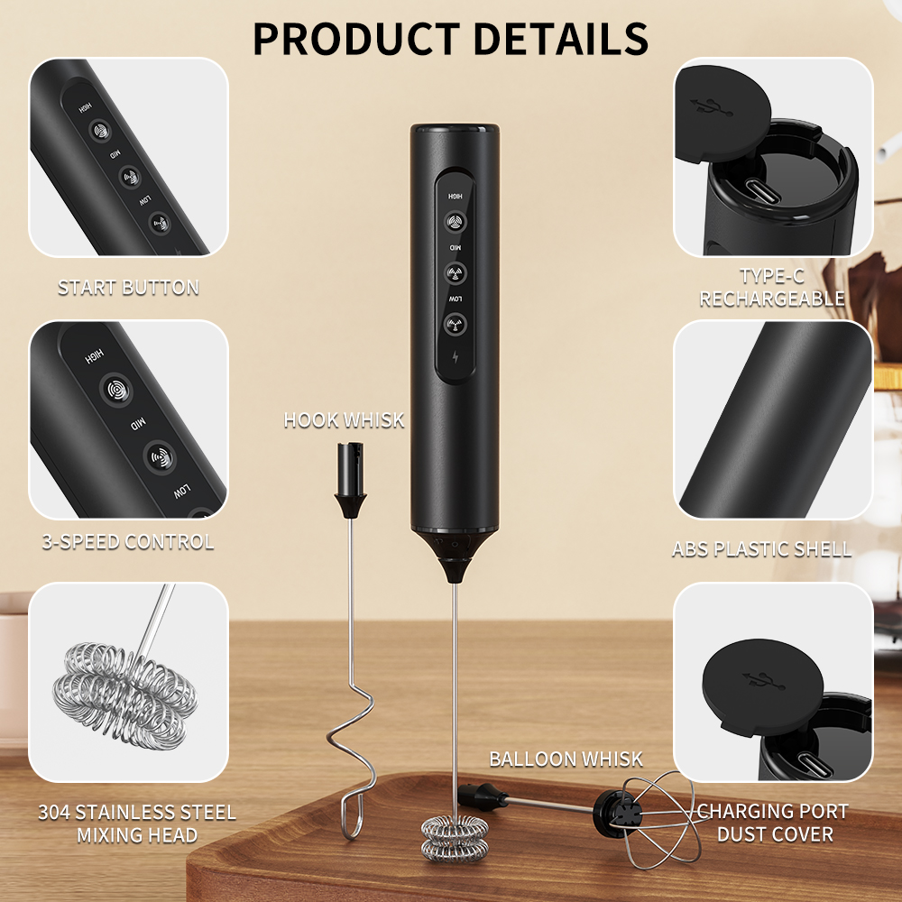3 in 1 Electric Handheld Milk  - Kitchen Appliances For Restaurant review and price