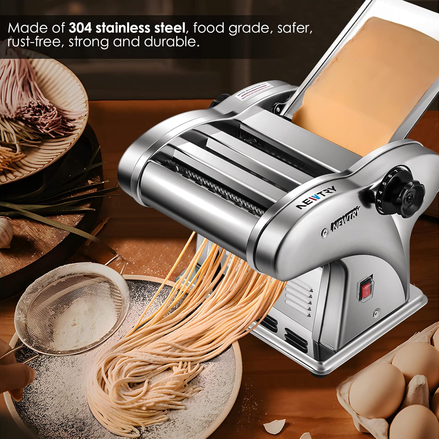 Electric Pasta Maker Noodle Ma - Pasta Machine Electric review and price