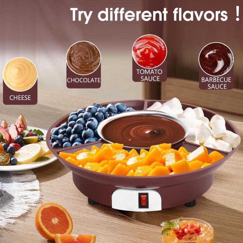 Electric Chocolate Melting Pot - Fondue Set Electric review and price