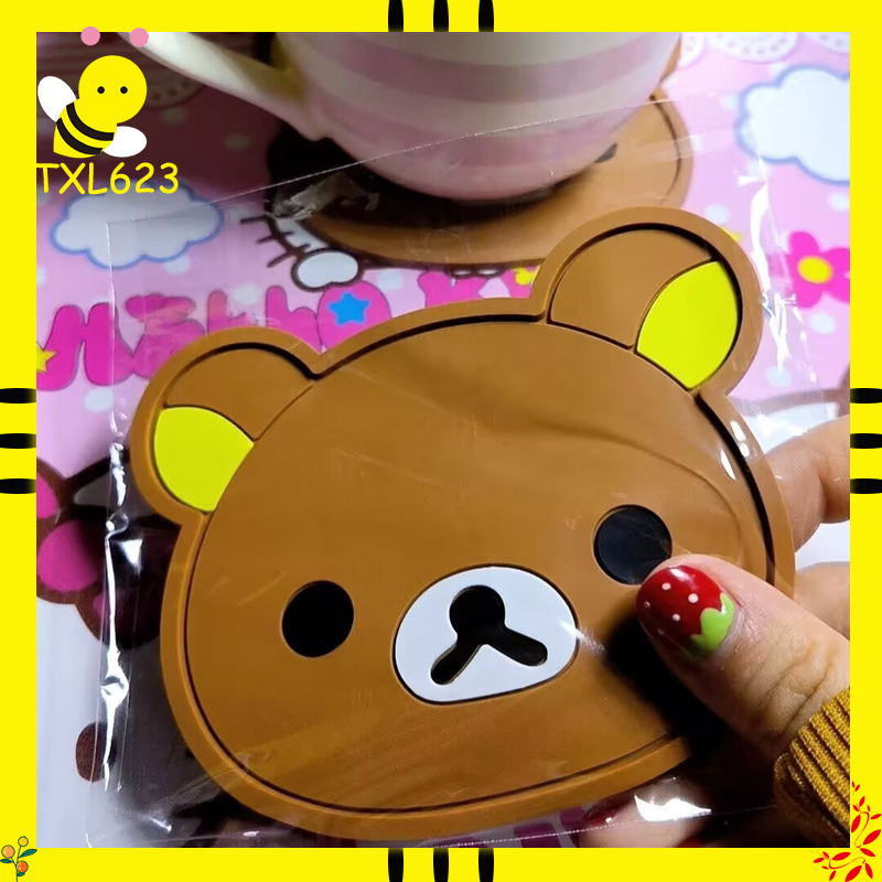 Rilakkuma Silicone Cup Coaster - Kitchen Appliances Table review and price
