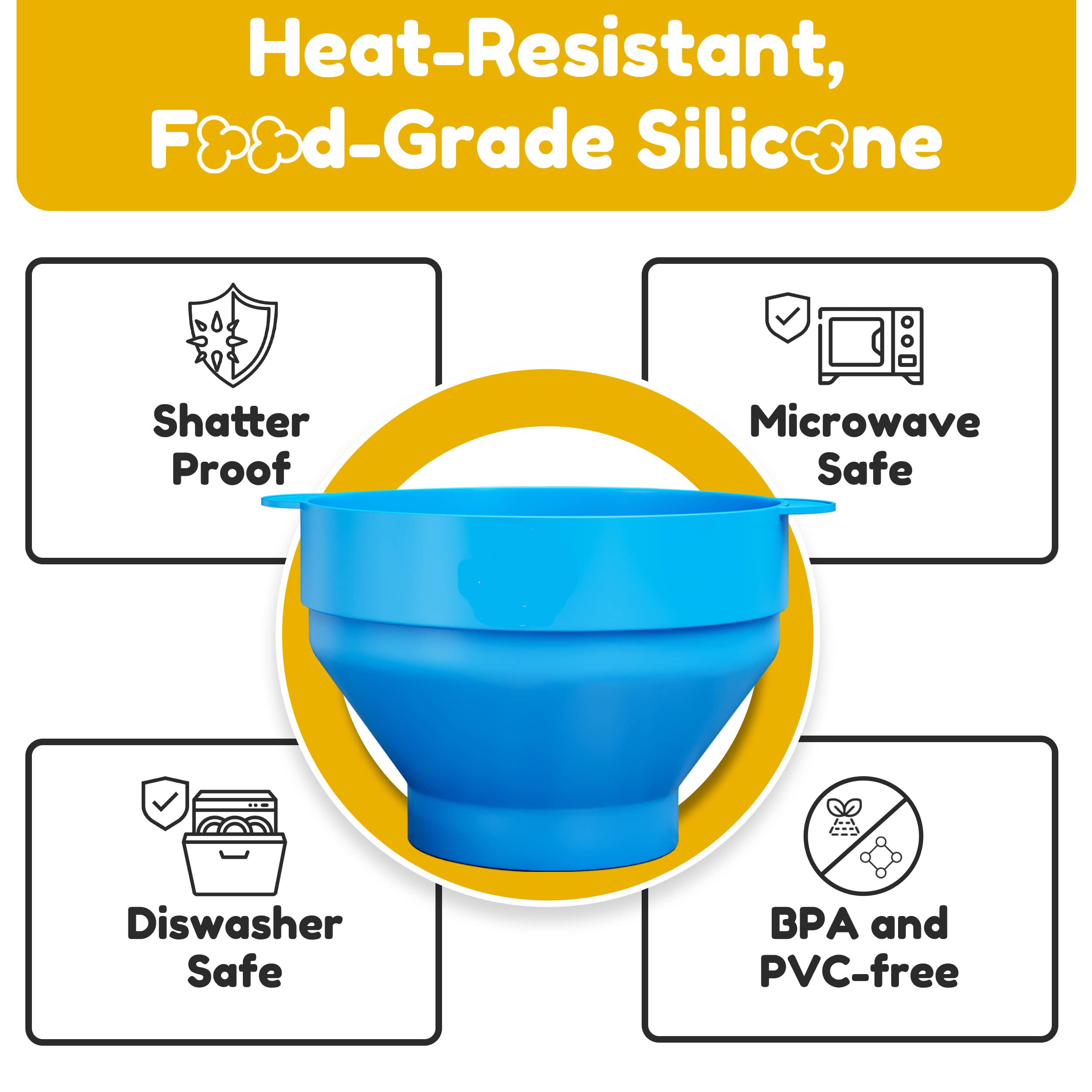 Microwave Silicone Popcorn Pop - Air Popcorn Maker review and price