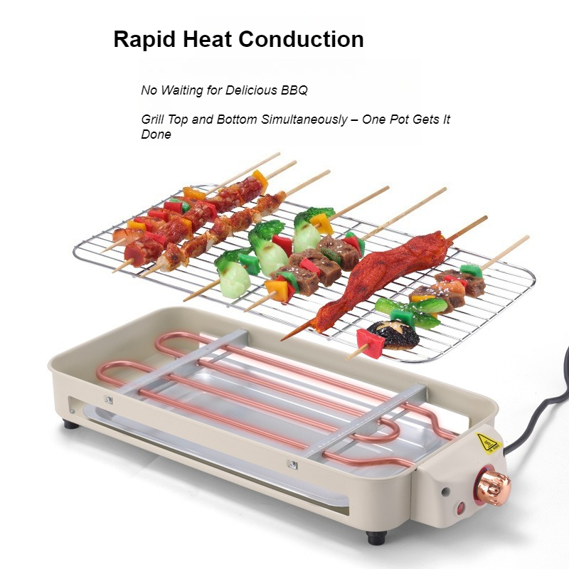 Electric Grill Smokeless BBQ D - Electric Smoker Bbq review and price