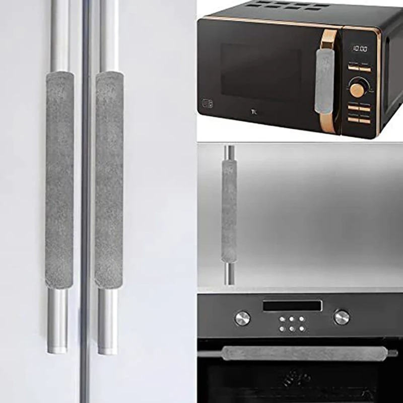 2Pcs/Set Refrigerator Door Han - Kitchen Appliances With Red Knobs review and price