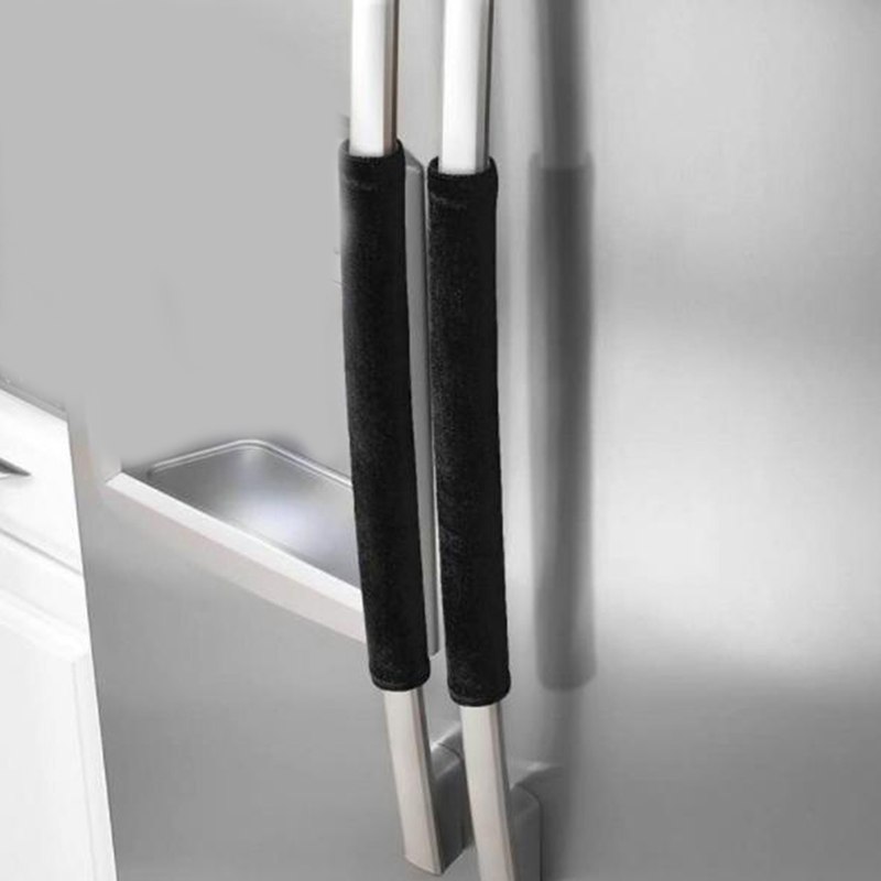2Pcs/Set Refrigerator Door Han - Kitchen Appliances With Red Knobs review and price