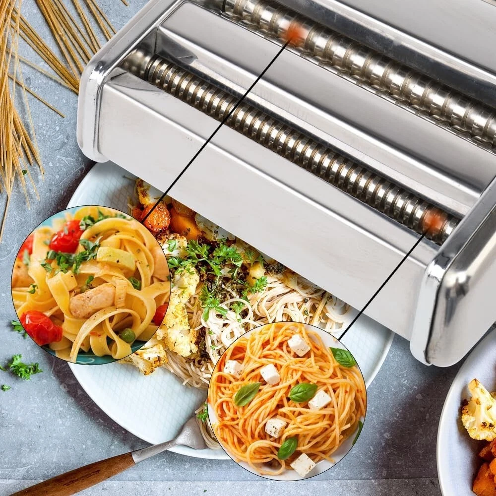 Pasta Maker Machine Stainless  - Pasta Machine Electric review and price