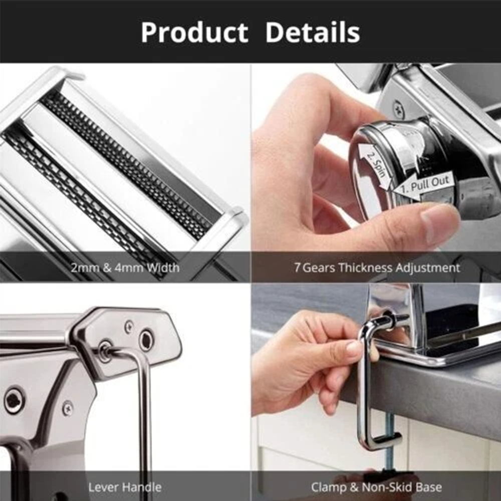 Pasta Maker Machine Stainless  - Pasta Machine Electric review and price
