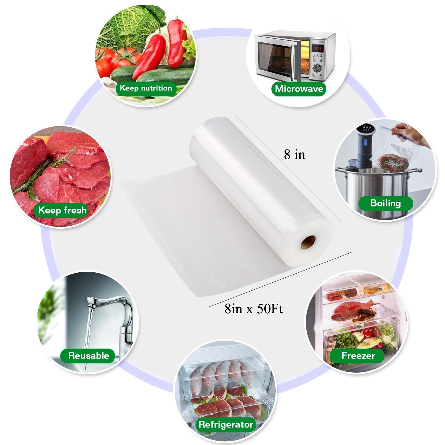 Sous Vide Roll Bags For Vacuum - Sous Vide Immersion review and price