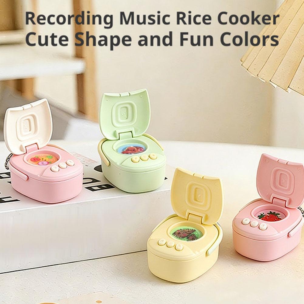 Cute Mini Rice Cooker Keychain - Kitchen Appliances To Gift review and price