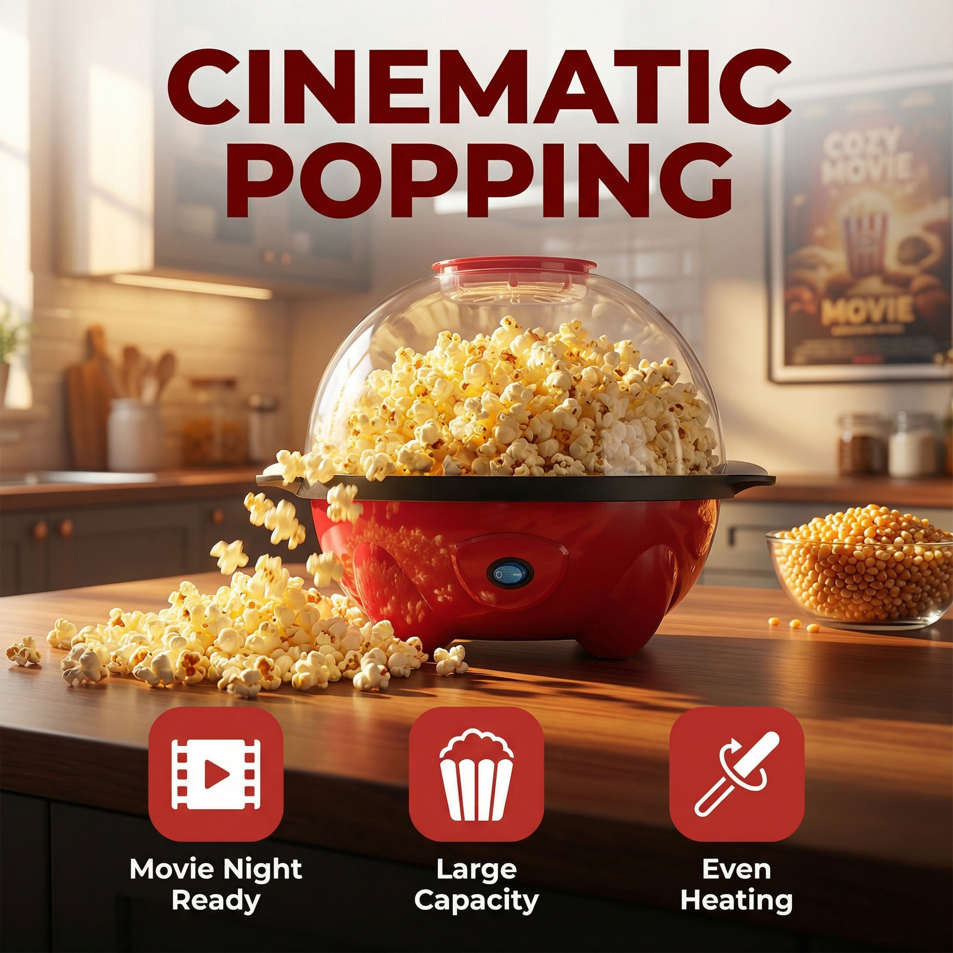 Export European Standard House - Air Popcorn Maker review and price