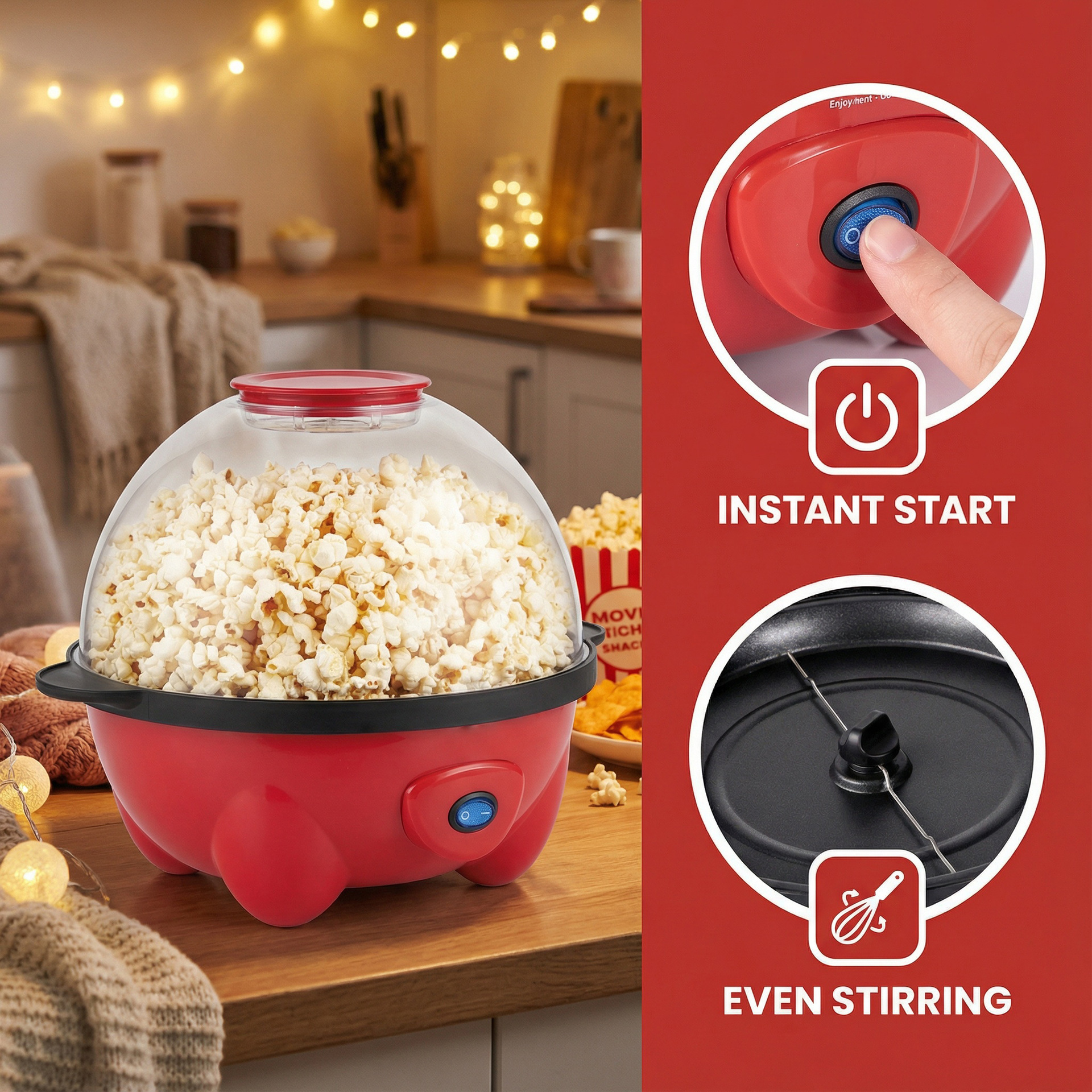 Export European Standard House - Air Popcorn Maker review and price