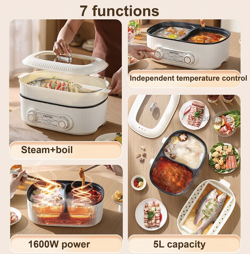 6L Double Liner Electric Hot P - Fondue Set Electric review and price