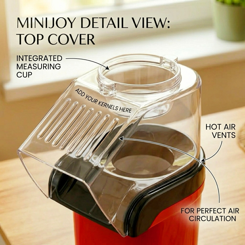 Mini popcorn maker Hot Air Pop - Air Popcorn Maker review and price