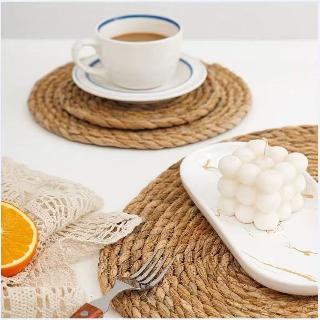 Handwoven Rattan Placemats - H - Kitchen Appliances Table review and price