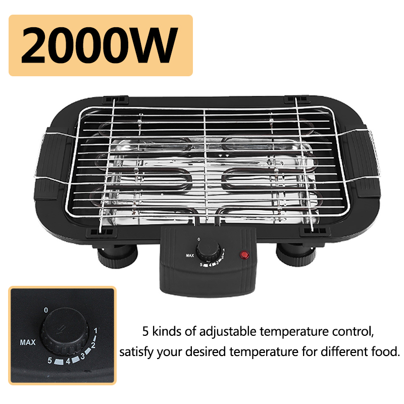 Household Smokeless Grill 2000 - Electric Smoker Bbq review and price