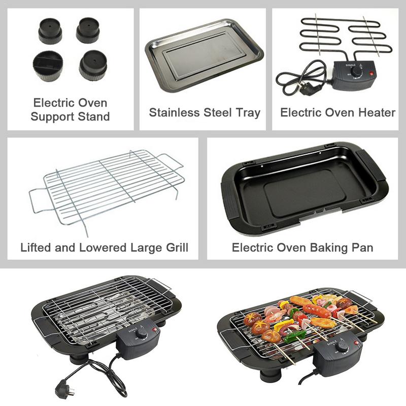 Household Smokeless Grill 2000 - Electric Smoker Bbq review and price