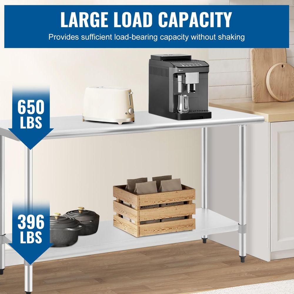Commercial Grade Stainless Ste - Kitchen Appliances Table review and price