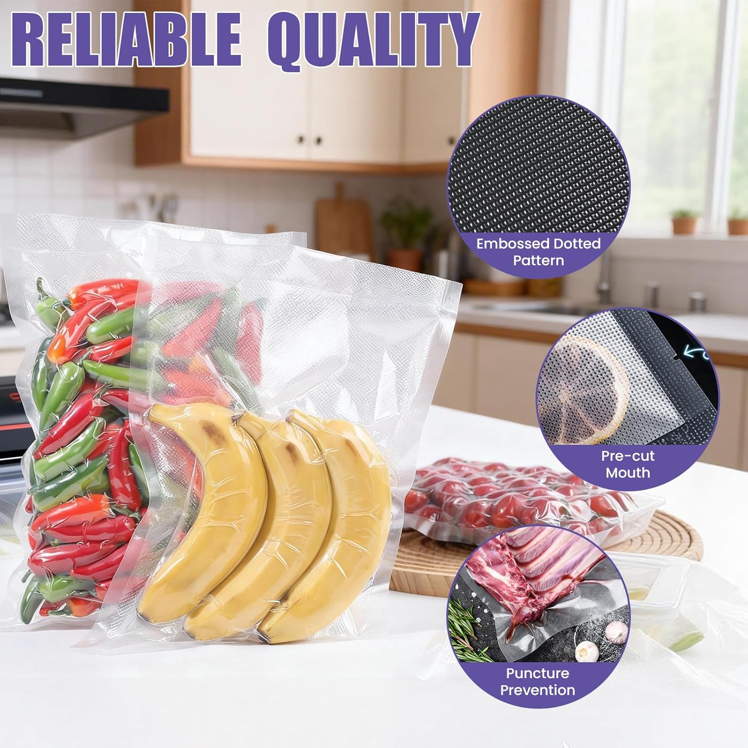 200 Vacuum Sealer Bags 6x10in  - Sous Vide Immersion review and price