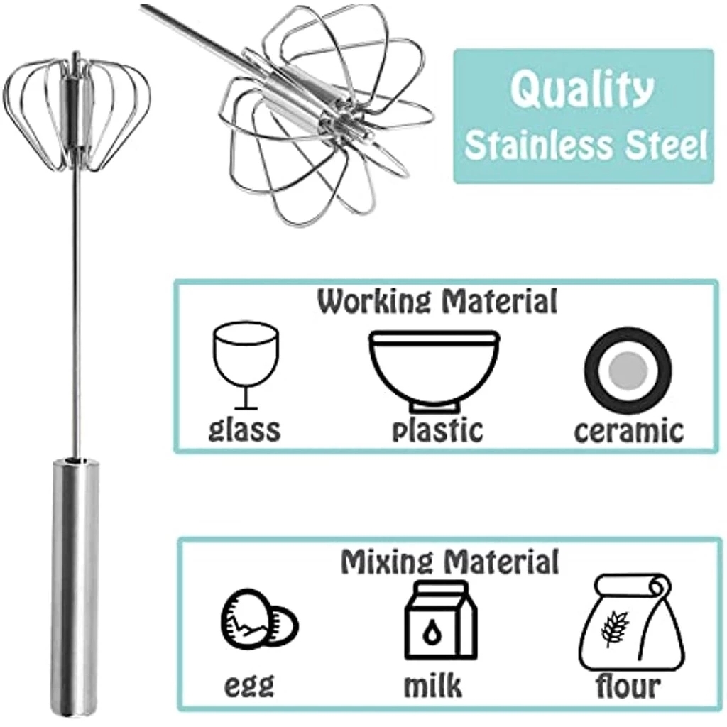 1/3pcs Stainless Steel Egg Bea - Kitchen Appliances For Restaurant review and price