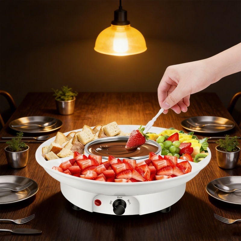 Electric Fondue Pot Set Chocol - Fondue Set Electric review and price