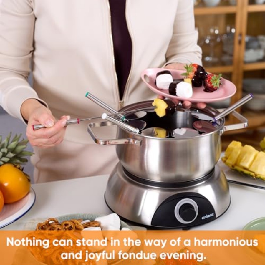 CUSIMAX Electric Fondue Set 15 - Fondue Set Electric review and price
