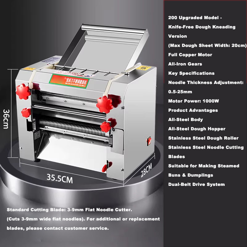 Commercial Automatic Noodle Ma - Pasta Machine Electric review and price