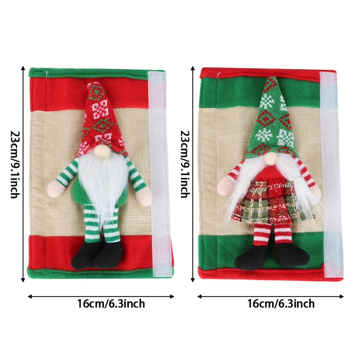 2pcs Christmas Gnome Door Hand - Kitchen Appliances To Gift review and price