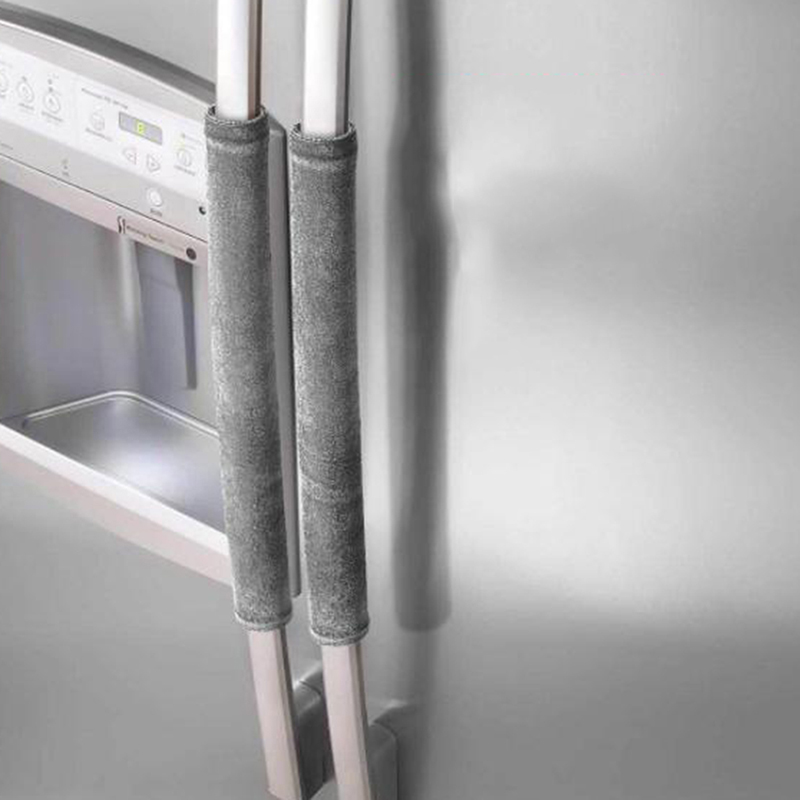 2Pcs/Set Refrigerator Door Han - Kitchen Appliances With Red Knobs review and price