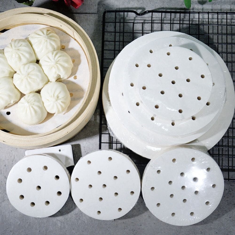 100Pcs Steamed Paper Steamed B - Kitchen Appliances For Restaurant review and price