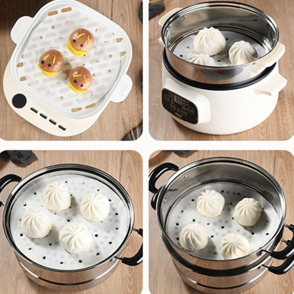 100Pcs Steamed Paper Steamed B - Kitchen Appliances For Restaurant review and price