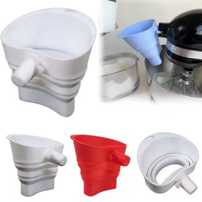 1/3pcs mix Silicone Flour Funn - Kitchen Appliances For Restaurant review and price